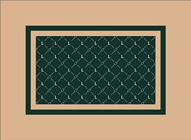 Однотонный ковер для выставки