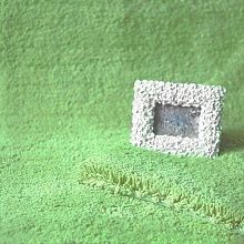 Ковер в виде травы длинноворсовый Софт Шегги салатовый