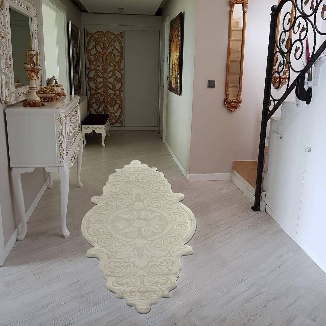 Ковер SAFIR 00859A WHITE / WHITE Ковер SAFIR 00859A WHITE / WHITE