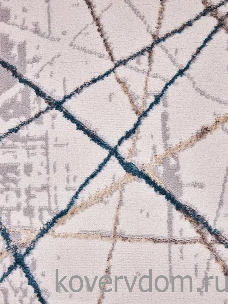 Ковер Planeta 0727A L.Grey- Turquaz