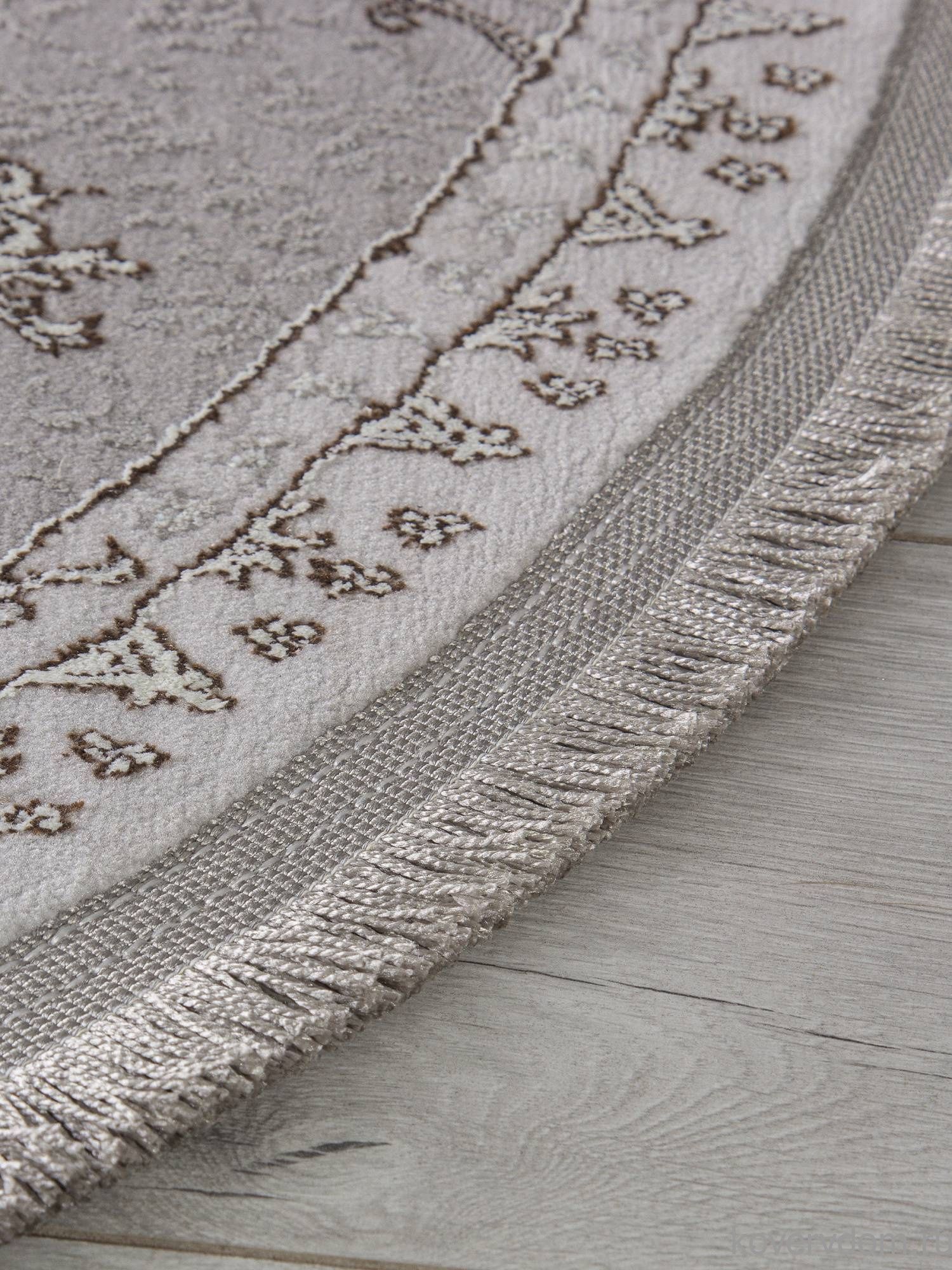 Ковер ZARINA A053B LIGHT GREY SHRINK / LIGHT GREY SHRINK Овал Ковер ZARINA A053B LIGHT GREY SHRINK / LIGHT GREY SHRINK Овал