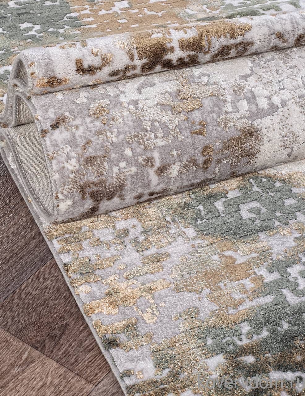 Ковер ALLURES 12104 CREAM / GREEN Ковер ALLURES 12104 CREAM / GREEN