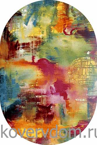 Детский ковер Кристэл 2754 multicolor ОВАЛ 