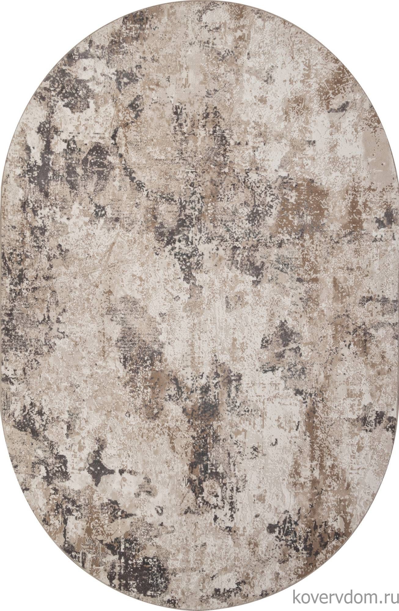 Ковер SIESTA M033A CREAM / WHITE Овал