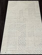 Винтажный ковер TUNIS 6801A WHITE / L.GRAY