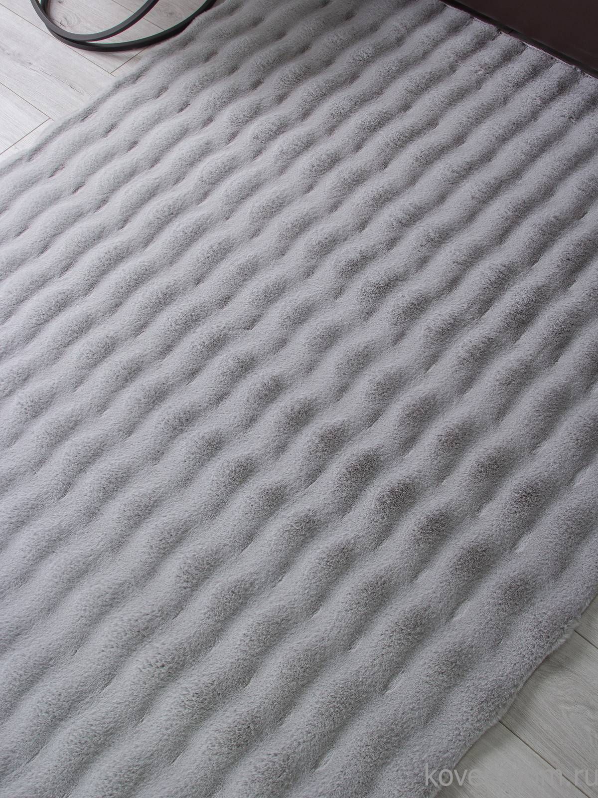 Ковер из искусственного меха BUBBLE PX1000 SILVER