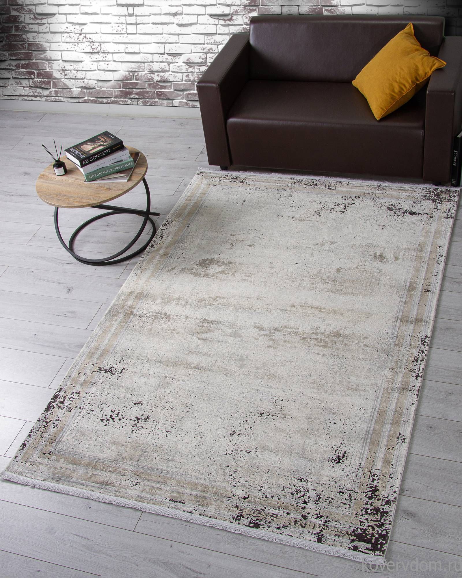 Ковер EMPEROS OLIMPOS F666AK GREY / SIYAH Ковер EMPEROS OLIMPOS F666AK GREY / SIYAH