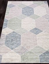 Пушистый овальный ковер MATRIX 989911 6264 V