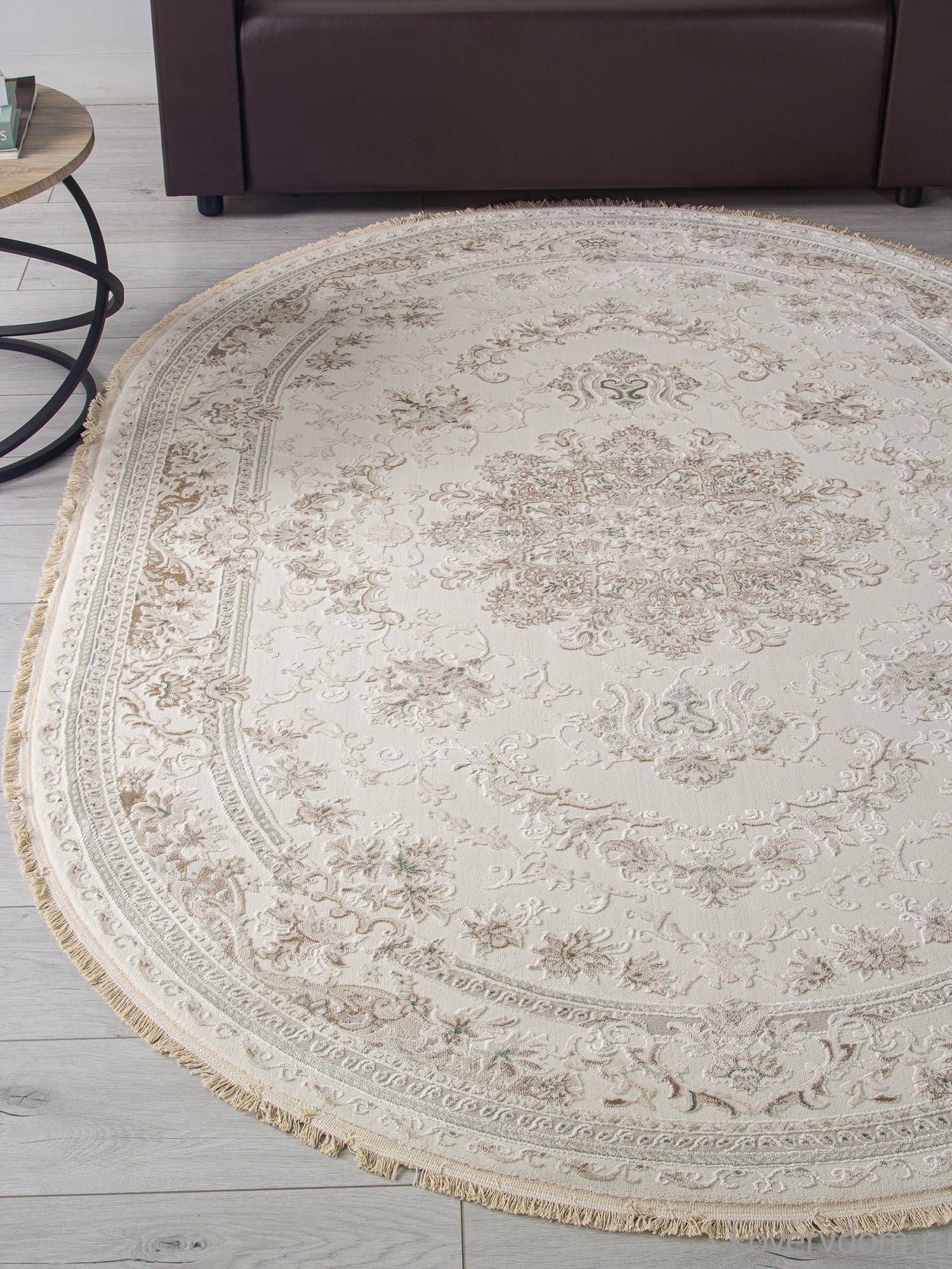 Ковер Jasmine 35760Z CREAM / CREAM Овал Ковер Jasmine 35760Z CREAM / CREAM Овал