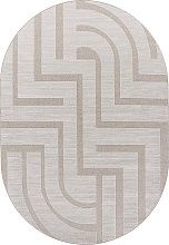 Ковер в зал DIOS-A F439 CREAM Овал