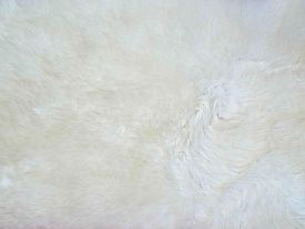 Ворсистый овчина десятишкурная WHITE