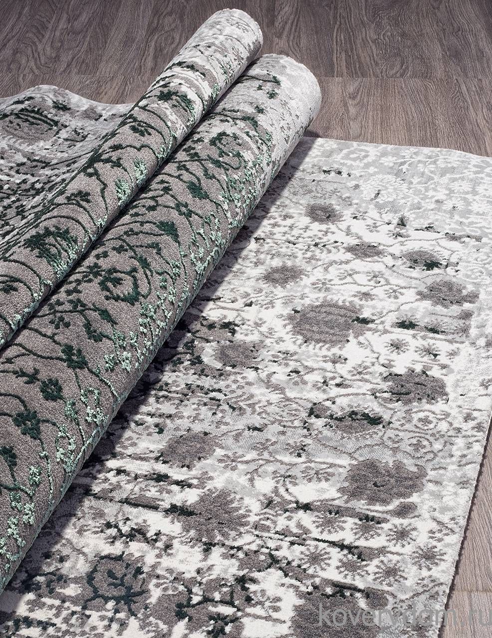 Ковер ГРАНД 33370 954 GREY / GREEN