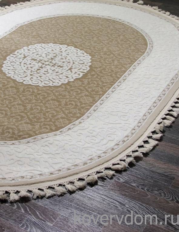 Ковер HUNKAR 7908 BROWN / BROWN Овал Ковер HUNKAR 7908 BROWN / BROWN Овал