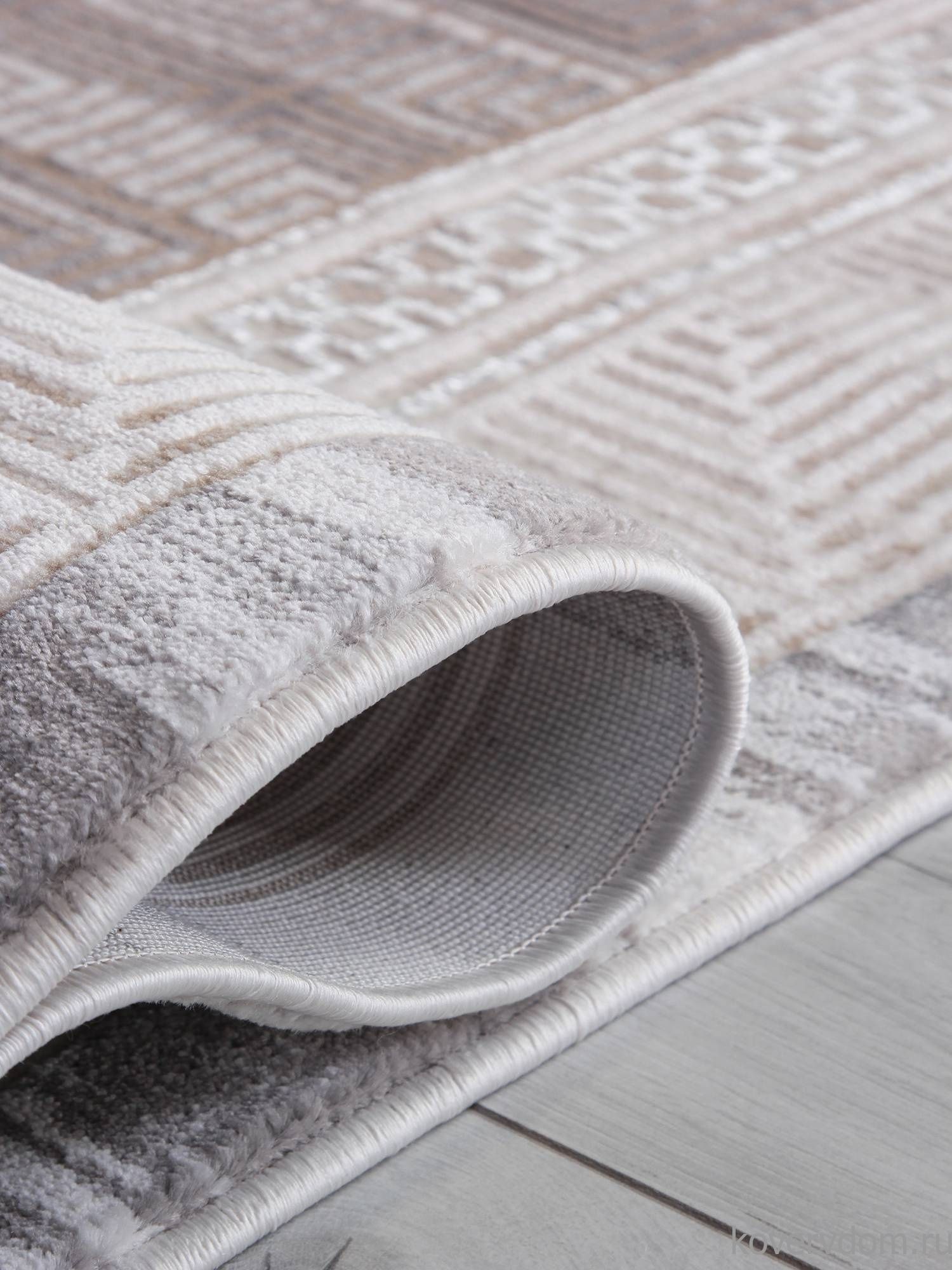 Ковер AMELI 9247A S.BEIGE / P.WHITE