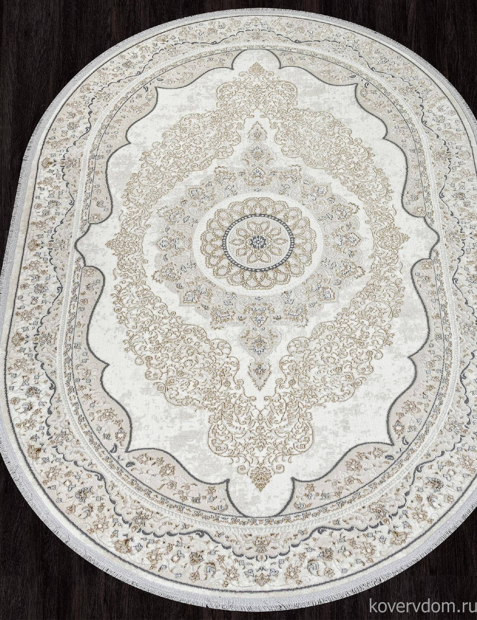 Ковер SANDALI 29826Y BEIGE / CREAM Овал Ковер SANDALI 29826Y BEIGE / CREAM Овал