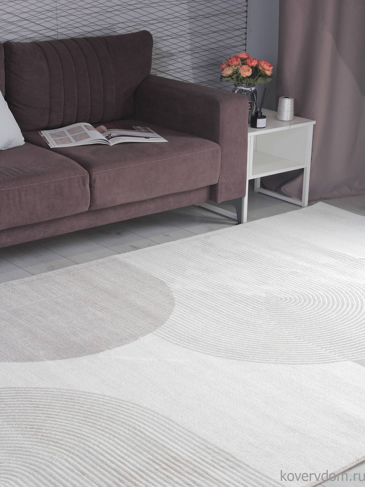 Ковер NENSI GL235B BROWN / BROWN