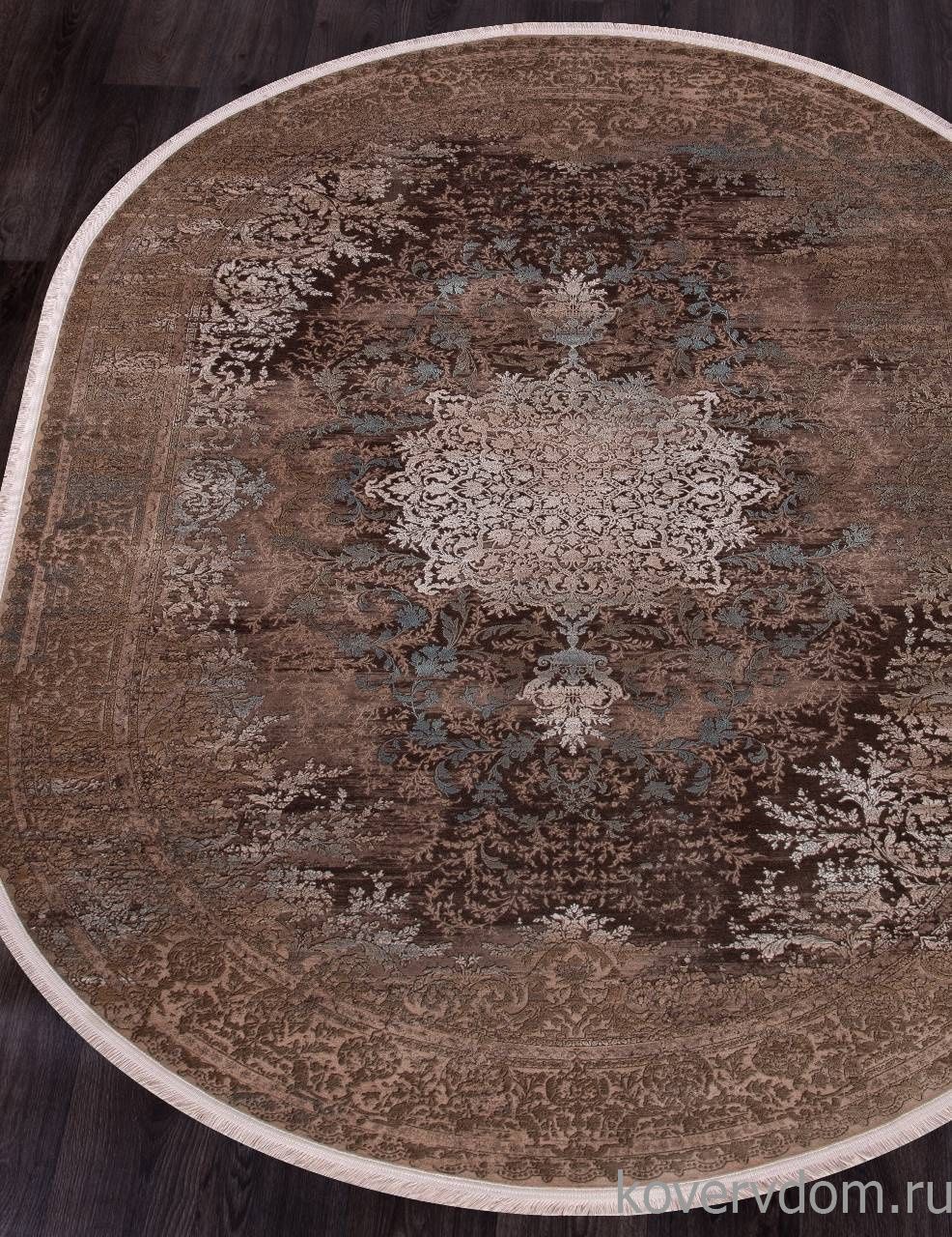 Ковер NOYAN 6112 BROWN Овал Ковер NOYAN 6112 BROWN Овал