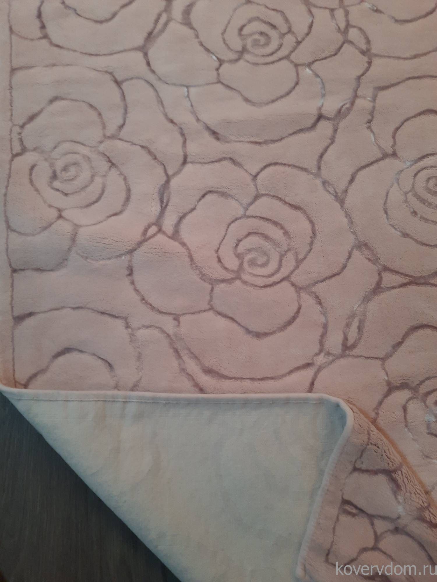 Ковер с цветами Deco Deco - 016 Розовый Ковер с цветами Deco Deco - 016 Розовый