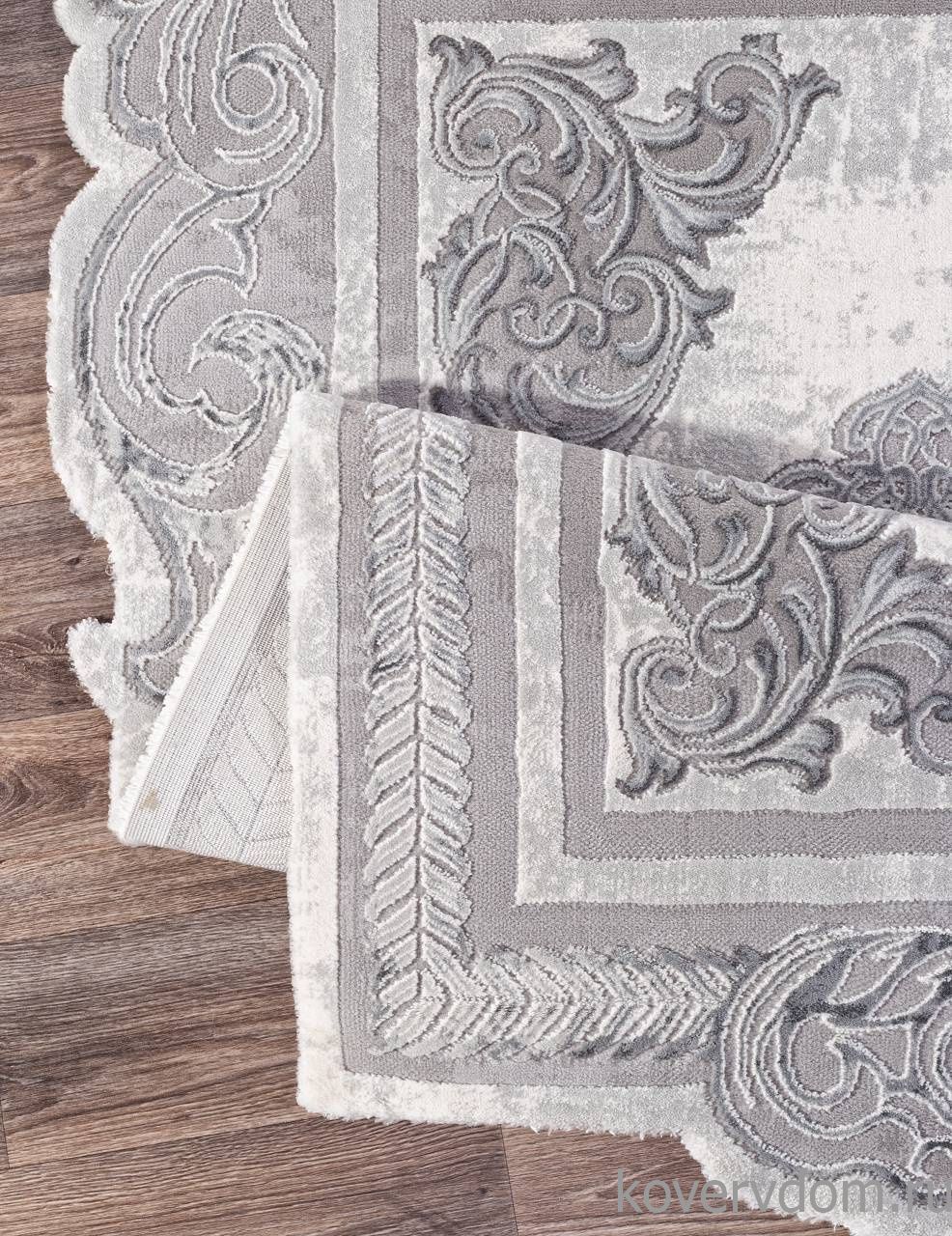 Ковер SAFIR 00856G GREY / GREY Ковер SAFIR 00856G GREY / GREY
