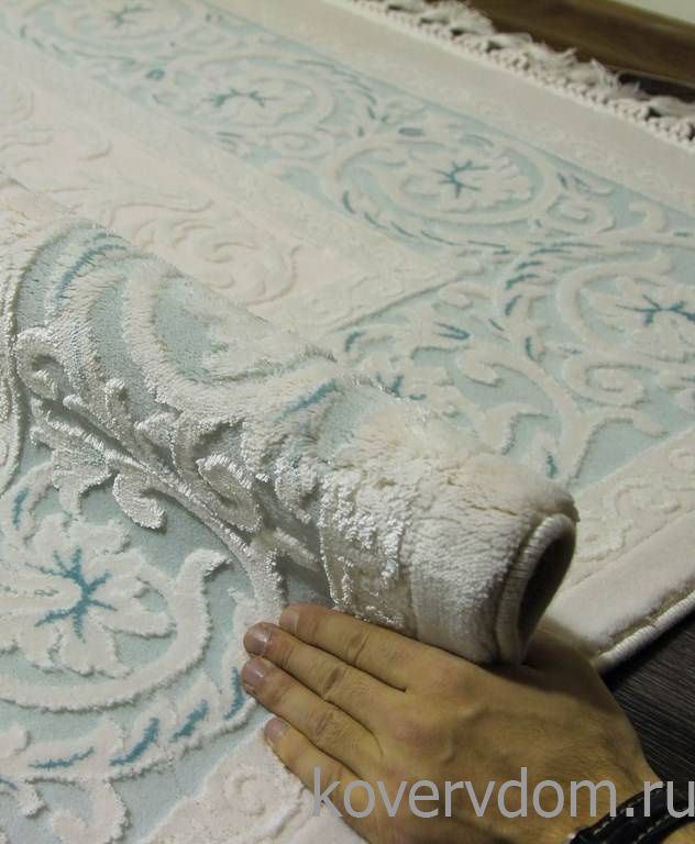 Ковер HUNKAR 7902 BLUE / BLUE Ковер HUNKAR 7902 BLUE / BLUE