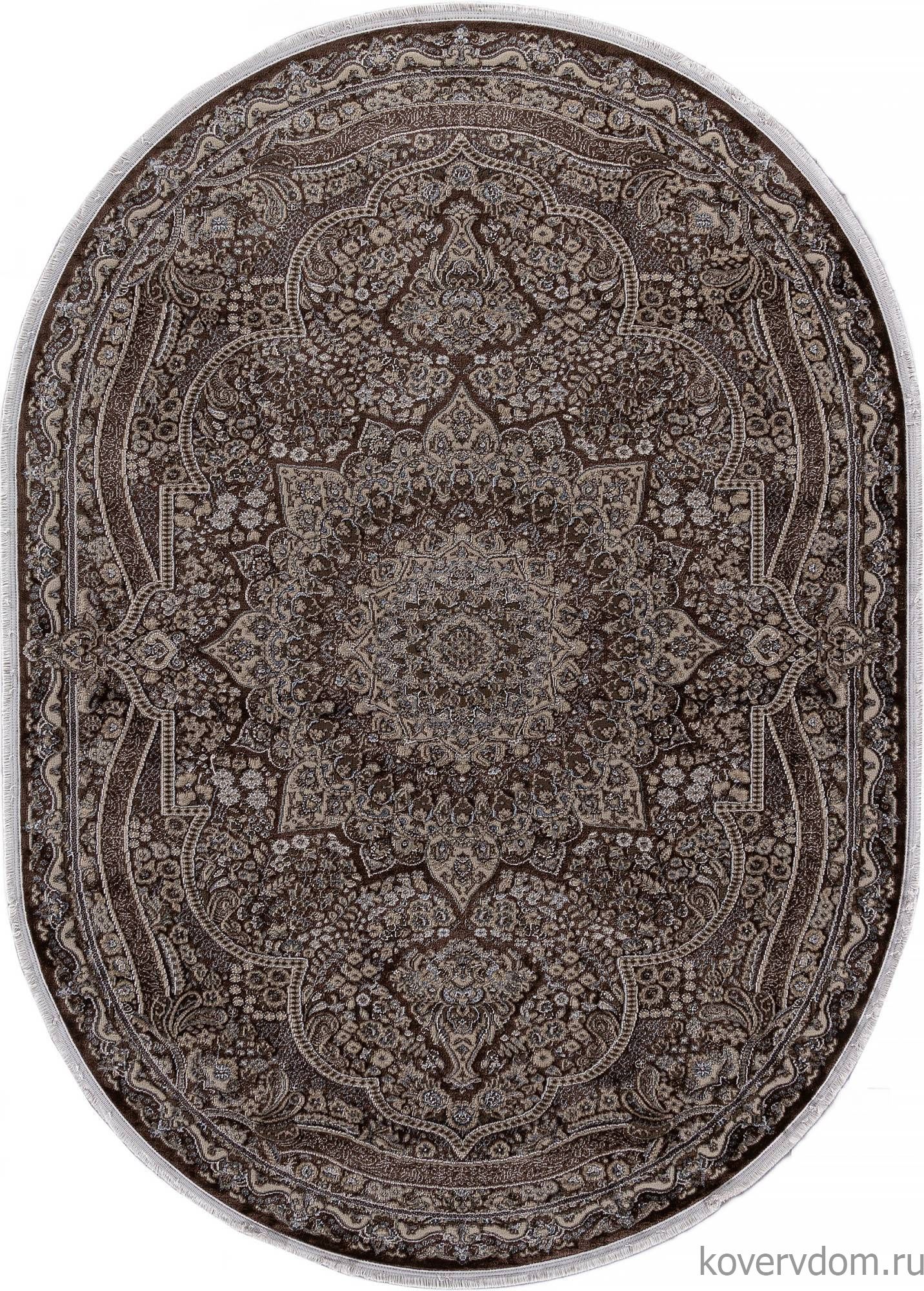 Ковер DOLCE D415 BROWN Овал