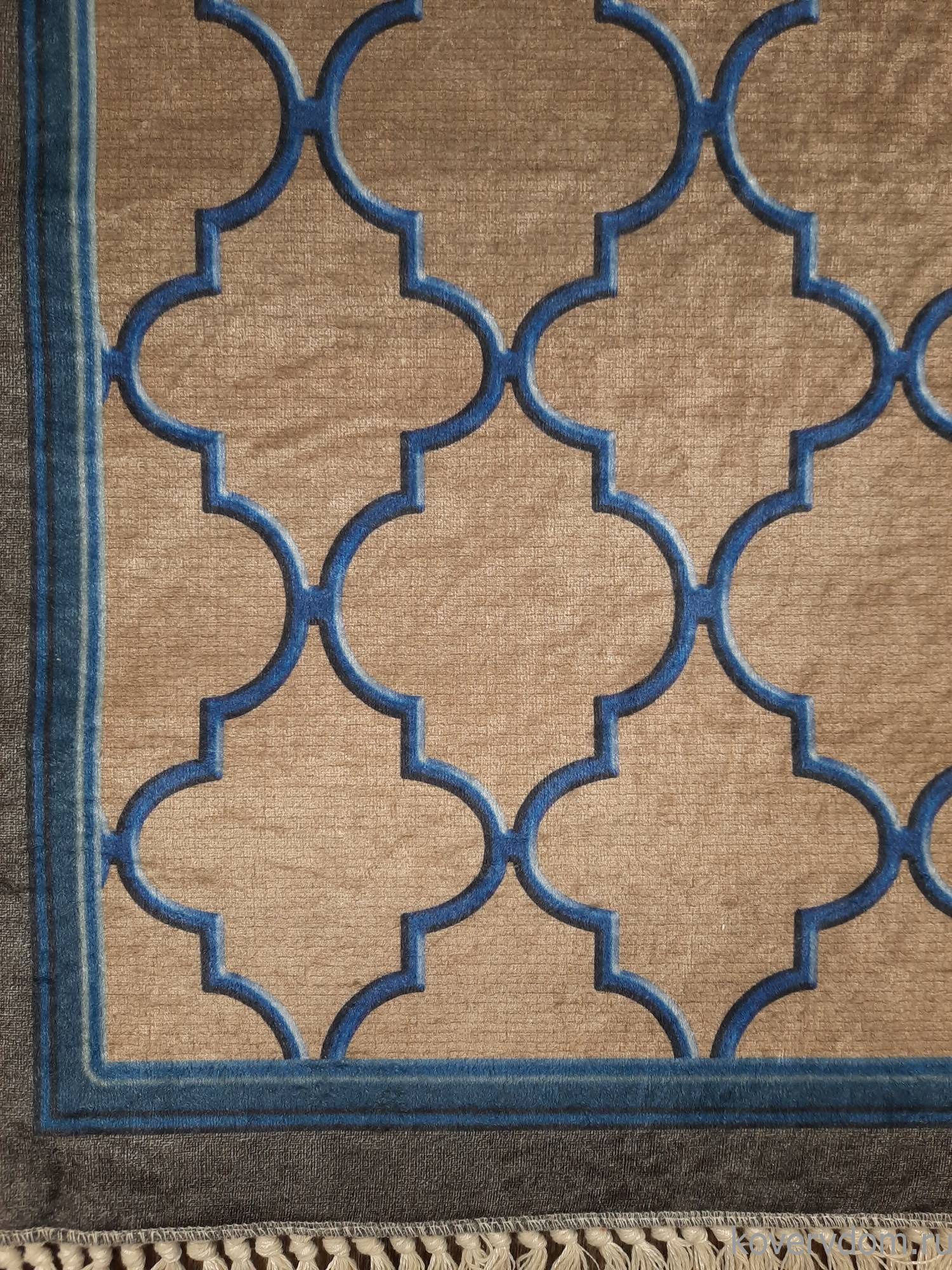 Ковер Decovilla 11022.102 EMIR Темно-синий Ковер Decovilla 11022.102 EMIR Темно-синий