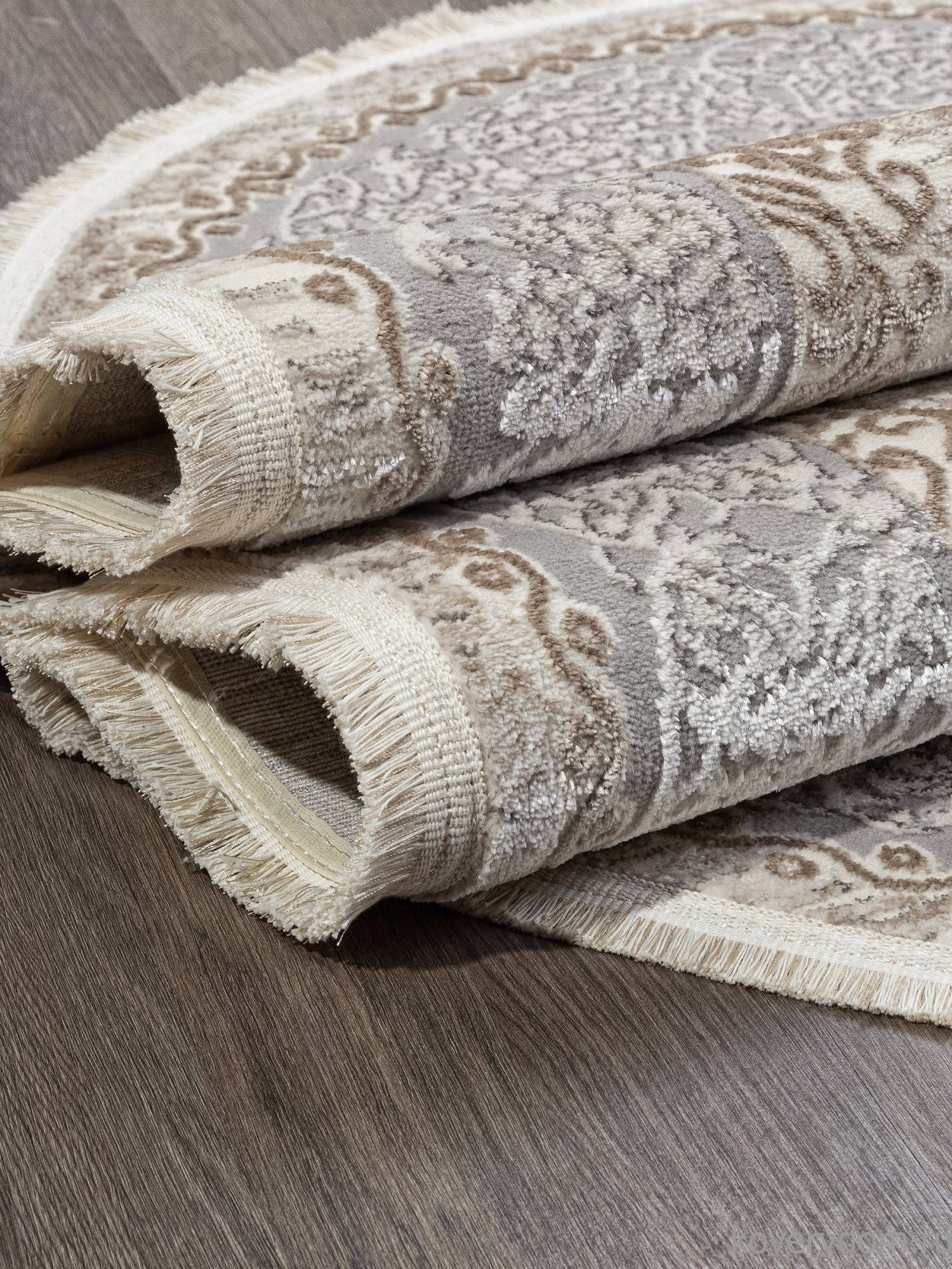 Ковер MARMARIS 26913A GRY / D.BEIGE Овал