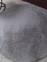 Ковер RABBIT LUXE PX2001 SILVER Круг