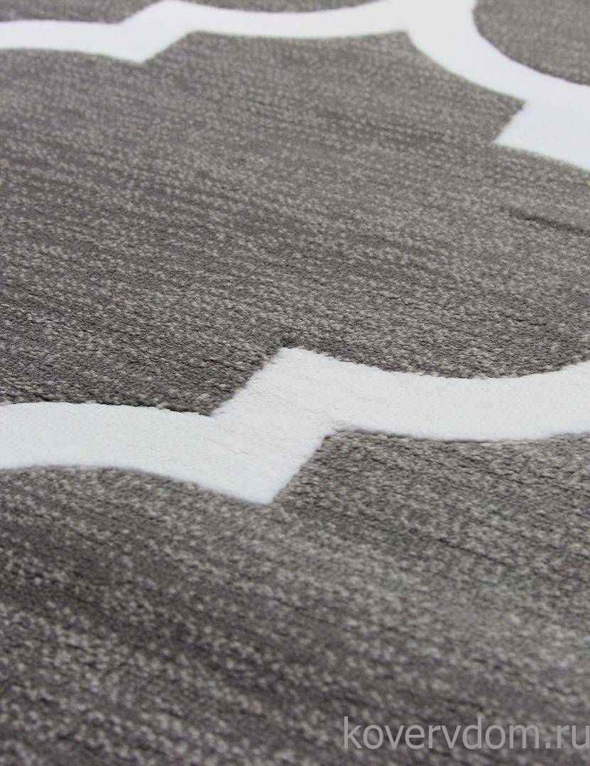 Ковер MEGA CARVING WK d422 GRAY-NATURAL