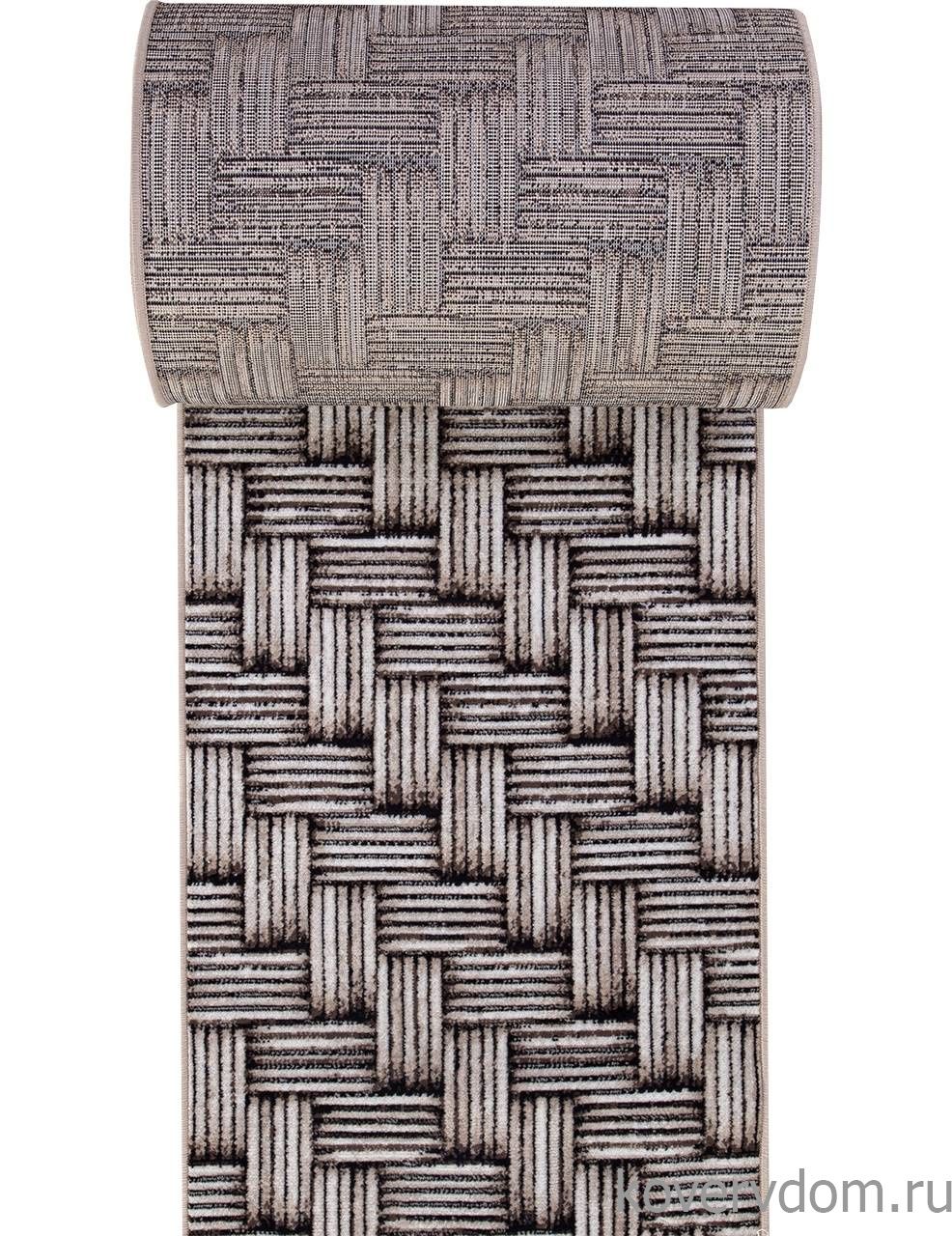 Ковровая Дорожка SIERRA D722 BEIGE-BROWN