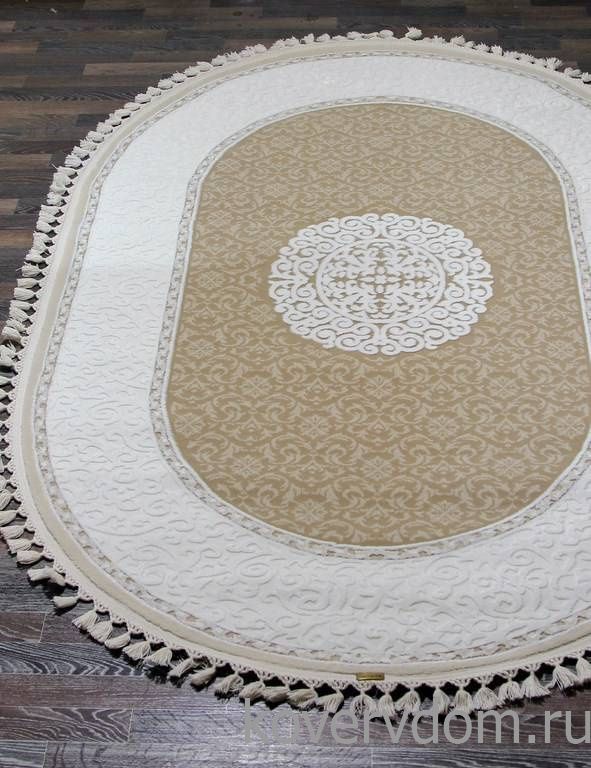 Ковер HUNKAR 7908 BROWN / BROWN Овал Ковер HUNKAR 7908 BROWN / BROWN Овал