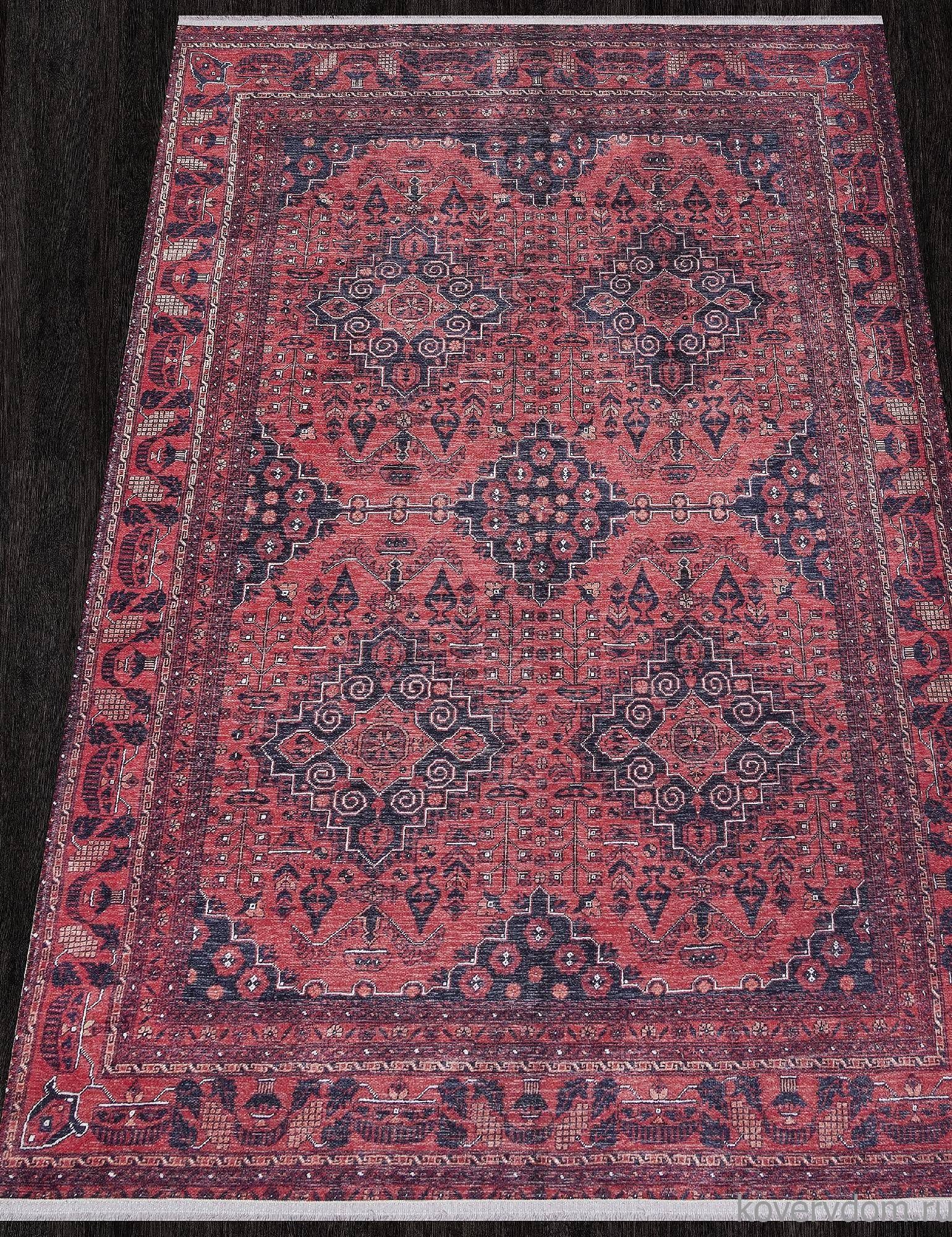 Ковер ЛОТУС AB031A RED / BLUE Ковер ЛОТУС AB031A RED / BLUE