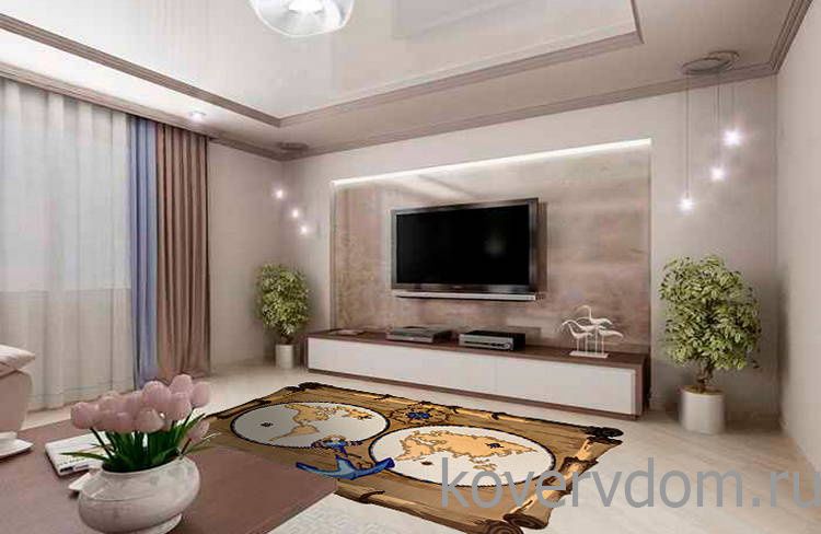 Детский ковер МОРСКОЙ КАРТА МИРА ПИРАТОВ Детский ковер МОРСКОЙ КАРТА МИРА ПИРАТОВ