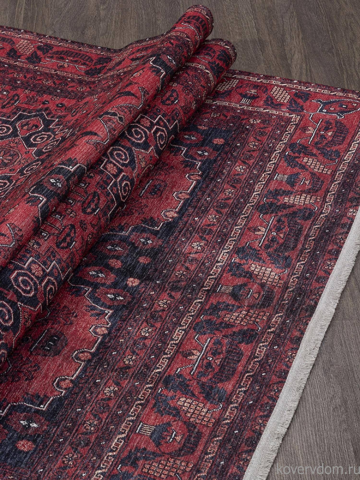 Ковер ЛОТУС AB031A RED / BLUE Ковер ЛОТУС AB031A RED / BLUE